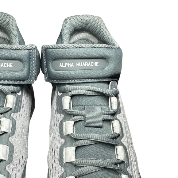 Nike Alpha Huarache Elite 4 Mid \'Wolf Grey White\' Men\'s Baseball Cleats Size 7.5 main image 4